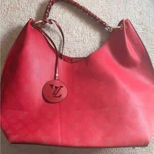 Authentic Red Louis Vuitton